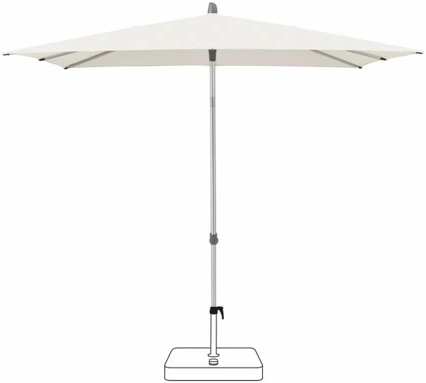 Marktschirm Alu-Smart 210 x 150 cm