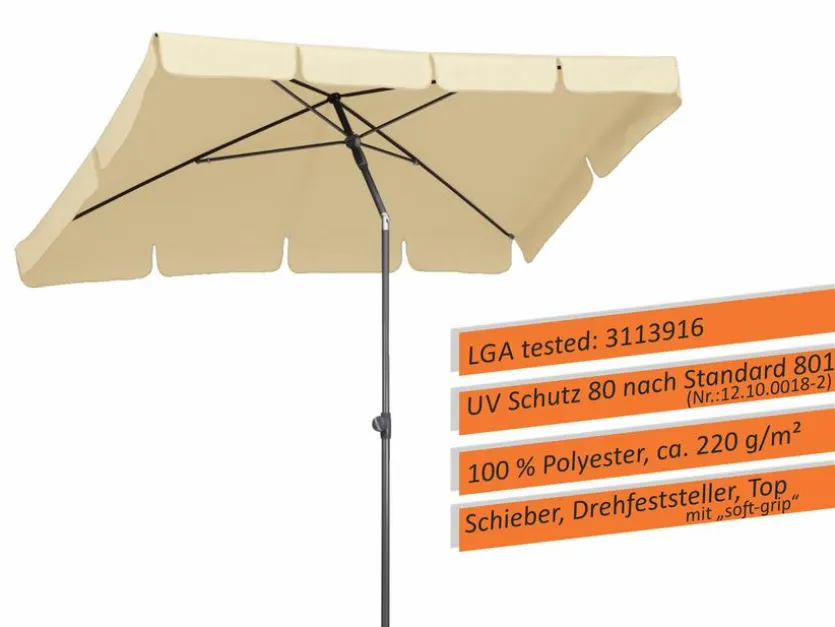 Marktschirm Aquila 225 x 120 cm