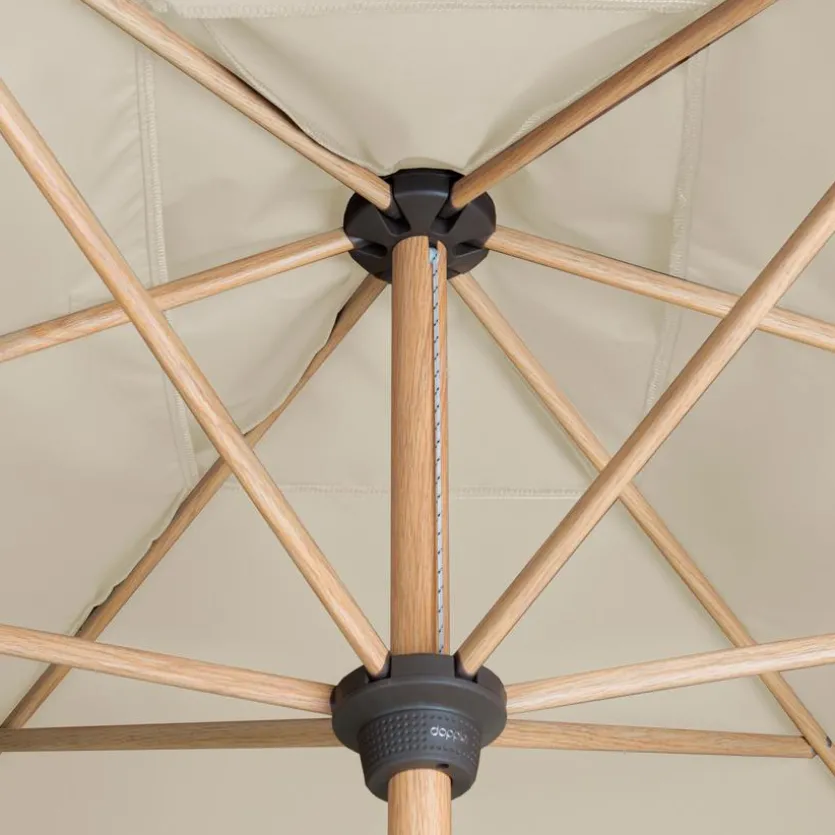 Marktschirm Alu Wood ø 350 cm