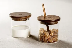 Milch- und Zucker-Set Novo Legno 4tlg.