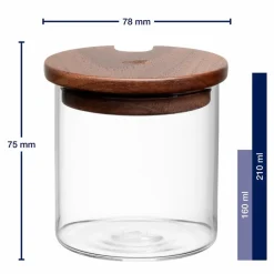 Milch- und Zucker-Set Novo Legno 4tlg.