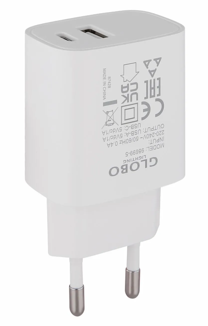 Netzstecker USB A und C