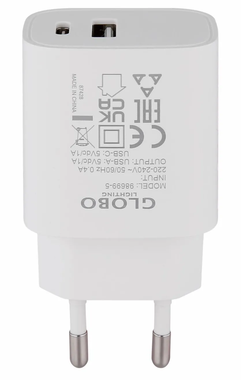 Netzstecker USB A und C