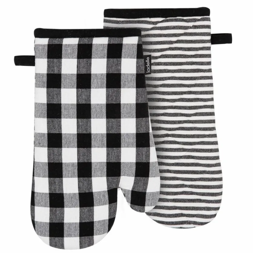 Ofenhandschuh Gingham 2tlg.