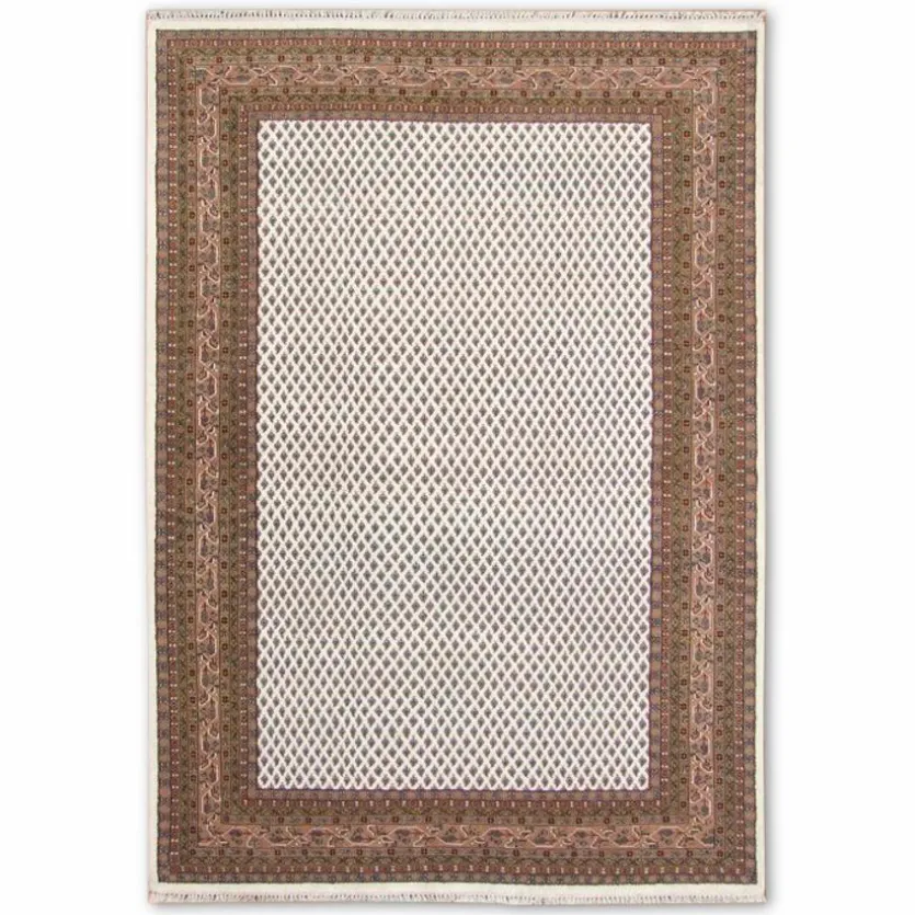 Orientteppich Mir Boteh Plain 90 x 160 cm