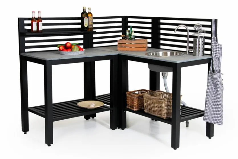 Outdoorküchen-Modul Waschbeckenmodul Bellac