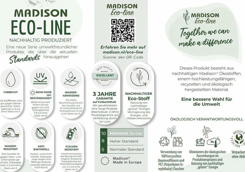 Outdoor-Kissen Canvas Eco+