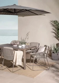 Outdoor-Kissen Natural 40 x 40 cm