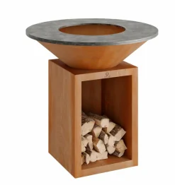 Outdoor-Kochstelle Classic Storage Corten 100