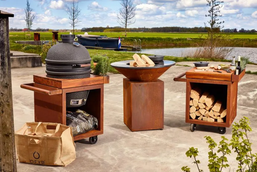 Outdoor-Kochstelle Classic Corten 100