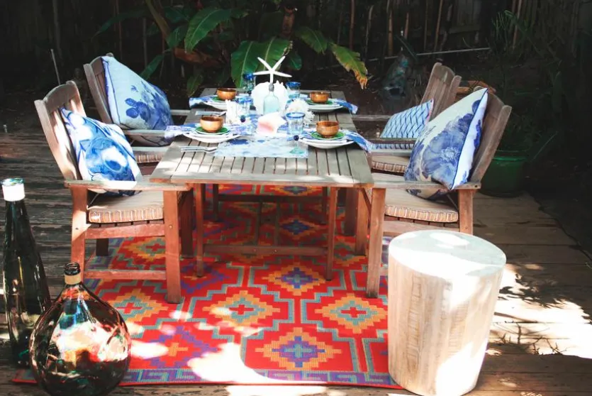 Outdoorteppich World 90 x 150 cm