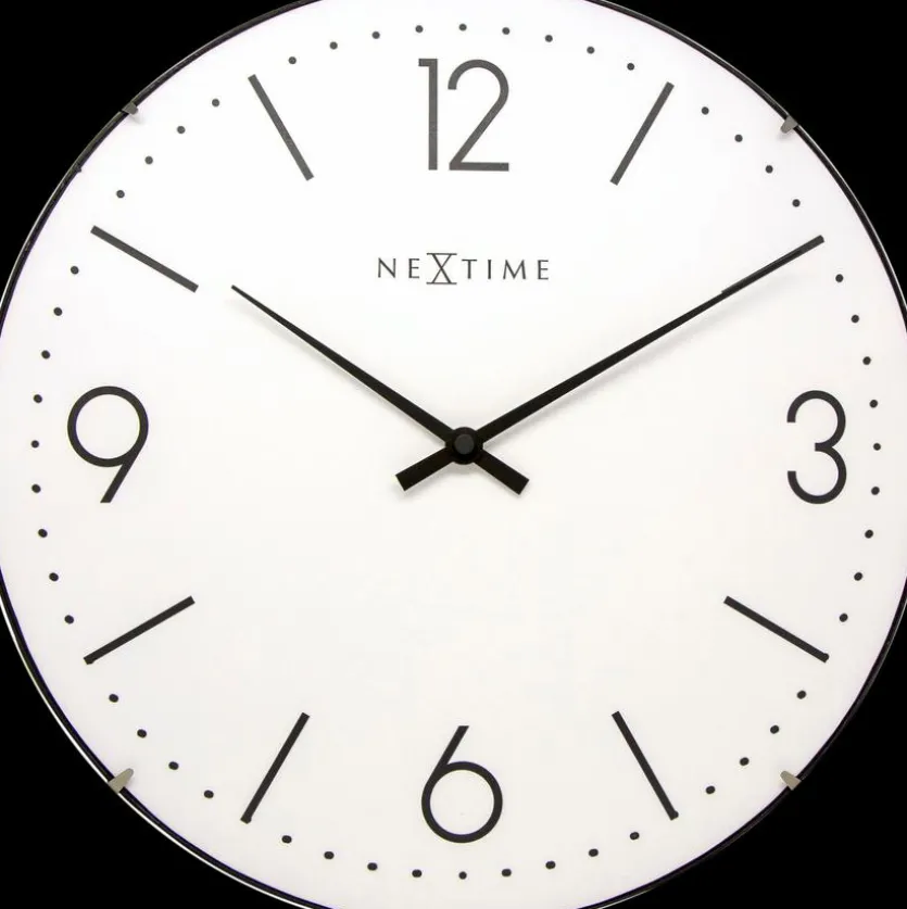 Quarzwanduhr Basic Dome Ø 35 cm