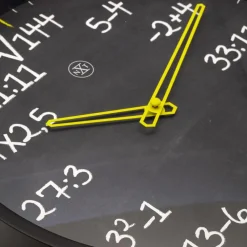 Quarzwanduhr Maths Ø 30 cm