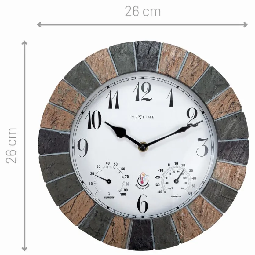 Quarzwanduhr Aster Ø 26,5 cm