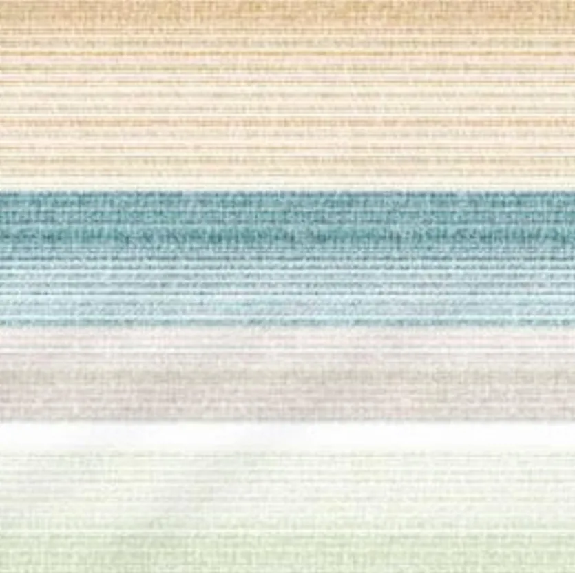 Satin-Bettwäsche Green Stripe 155 x 220 cm