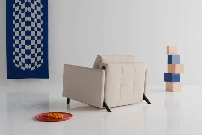 Schlafsessel Cubed 90 mit Armlehnen