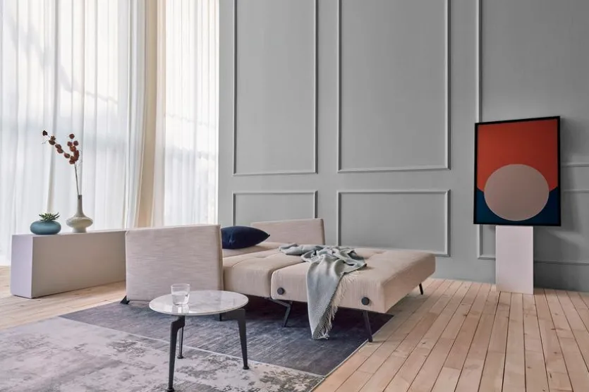 Schlafsofa Cubed mit Armlehnen