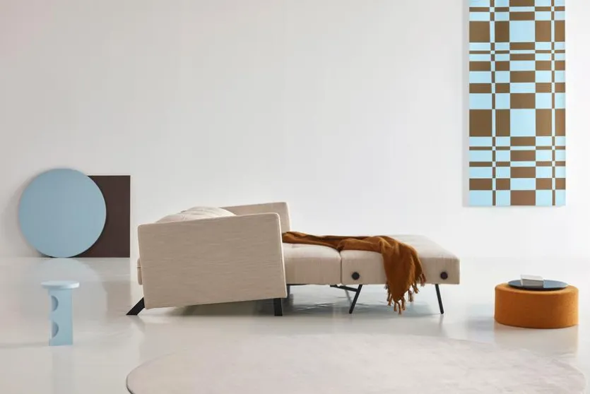 Schlafsofa Cubed mit Armlehnen