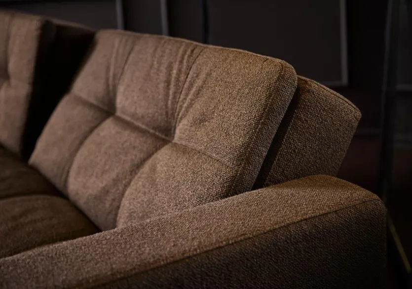 Schlafsofa mit Armlehnen Dublexo Styletto hell