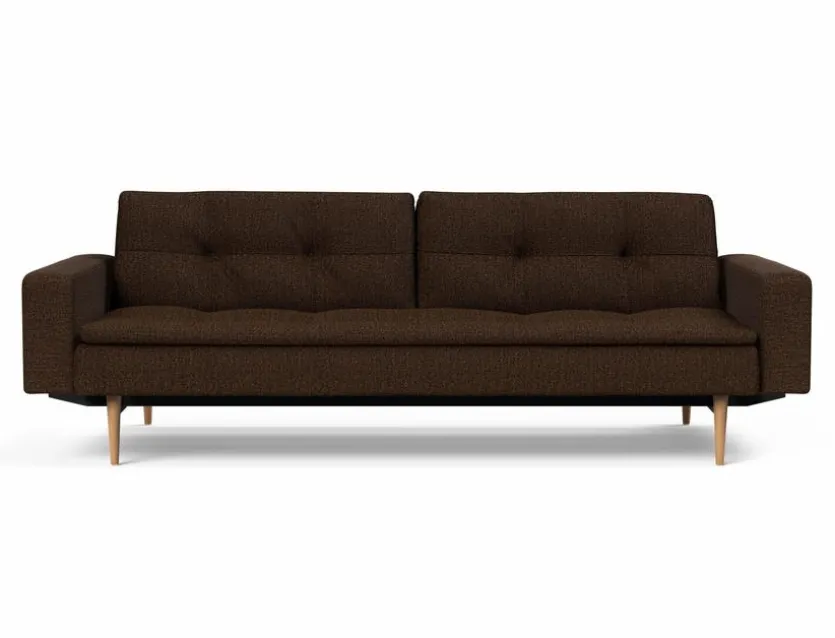 Schlafsofa mit Armlehnen Dublexo Styletto hell