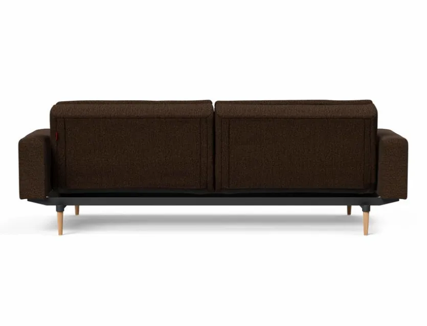Schlafsofa mit Armlehnen Dublexo Styletto hell