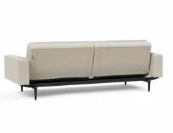 Schlafsofa mit Armlehnen Dublexo Styletto schwarz