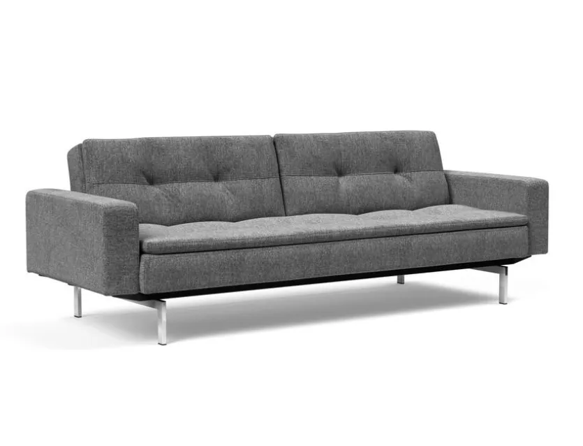 Schlafsofa mit Armlehnen Dublexo Chrom