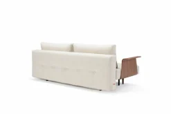 Schlafsofa mit Armlehnen Recast Plus dunkel