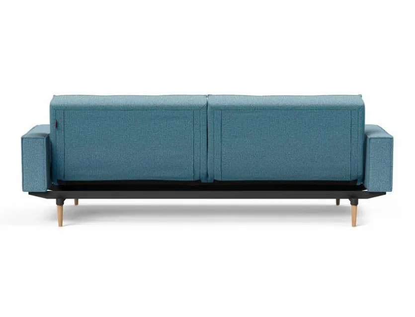 Schlafsofa mit Armlehnen Splitback Styletto hell