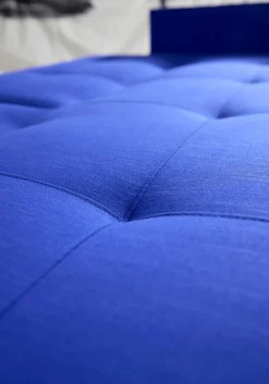 Schlafsofa mit Armlehnen Splitback Chrom