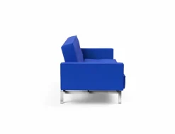 Schlafsofa mit Armlehnen Splitback Chrom