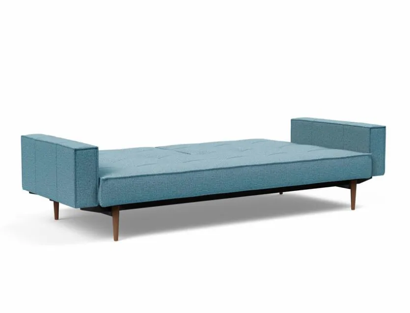 Schlafsofa mit Armlehnen Splitback Styletto dunkel