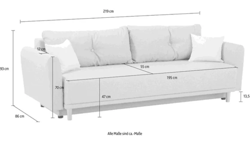 Schlafsofa Scandic