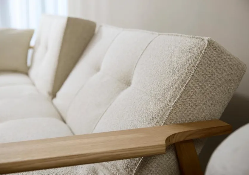 Schlafsofa Splitback Frej Eiche