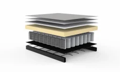 Schlafsofa Splitback Styletto schwarz