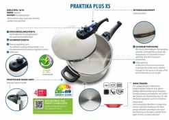 Schnellkochtopf Praktika Plus XS