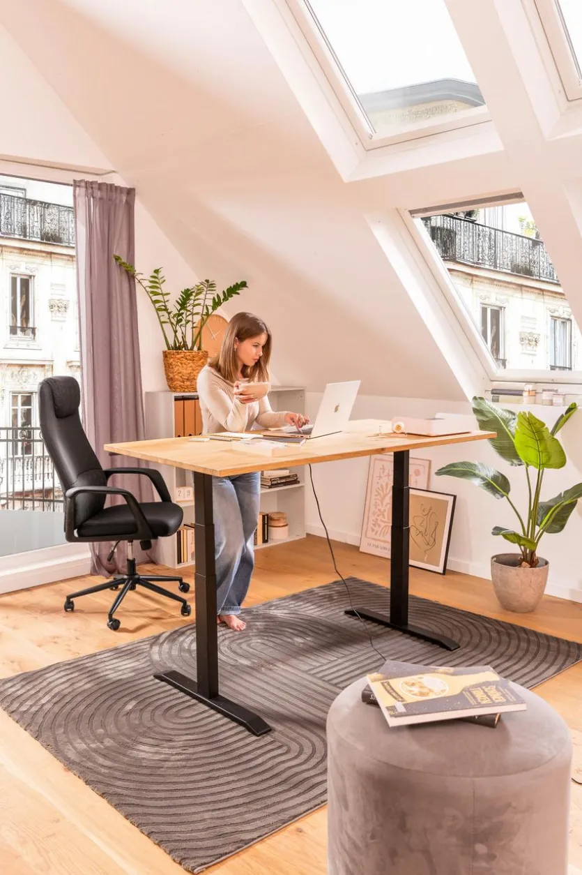 Schreibtisch elektrisch Durable Office 160 x 80 cm