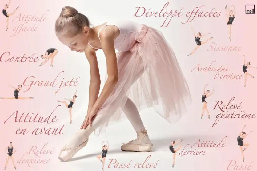 Schreibtischunterlage Ballerina
