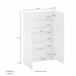 Schuhschrank Spazio