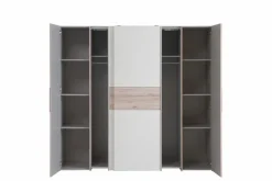 Schwebe-/Drehtürenschrank Kalixtus 200 x 190 cm