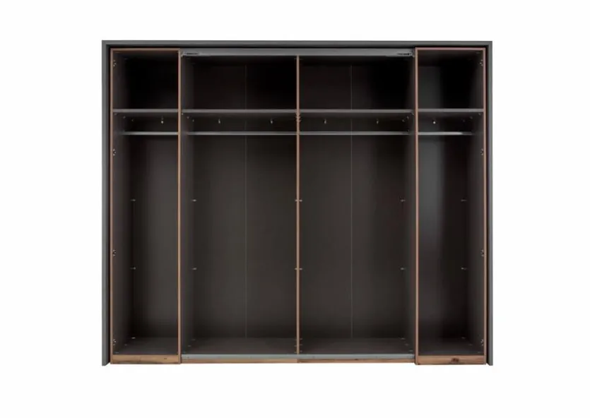 Schwebe-/Drehtürenschrank Sarnia 312 x 225 cm
