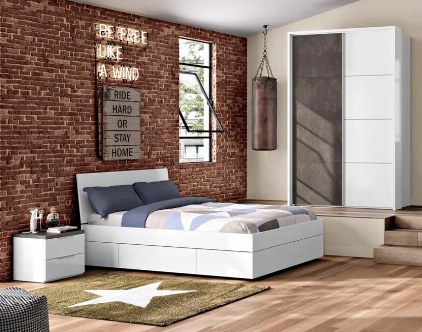 Schwebetürenschrank Systema 150 x 223 cm