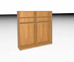 Schwebetürenschrank Burgos 200 x 217 cm
