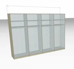 Schwebetürenschrank Dubai 330 x 236 cm
