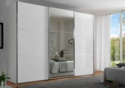 SchwebetĂŒrenschrank Includo-Glas 249 x 222 cm