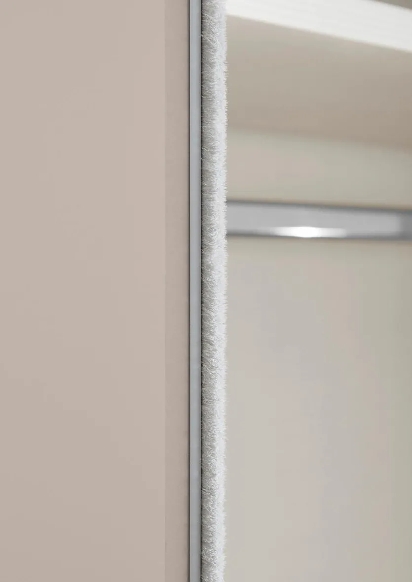 Schwebetürenschrank Includo-Glas 249 x 222 cm