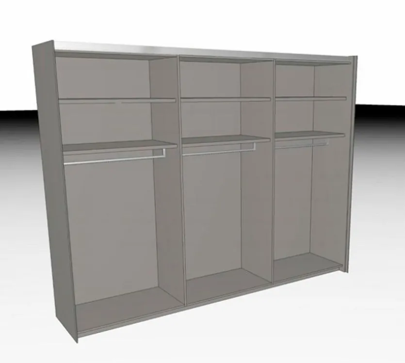 Schwebetürenschrank Lousada 302 x 235 cm
