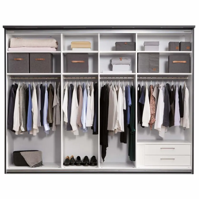 Schwebetürenschrank Malaga 300 x 230 cm