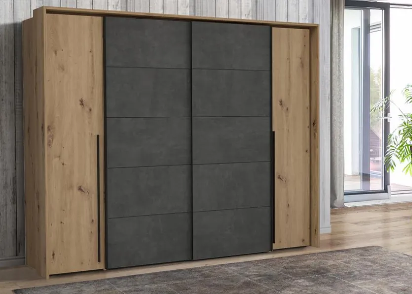 Schwebetürenschrank Narago 270 x 210 cm