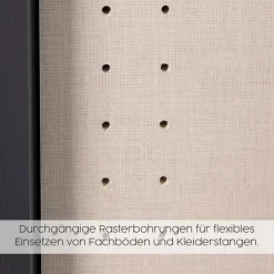 Schwebetürenschrank Quadra 225 x 210 cm